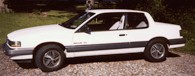 1987 Pontiac Grand Am White 2-door