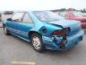 1992 Pontiac Grand Prix SE blue aqua 2-door crashed accident