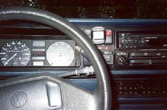 Sigma Sport BC800 on 1985 VW Golf